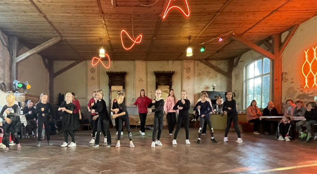Tanzaufführung BAFF im Tanzsaal