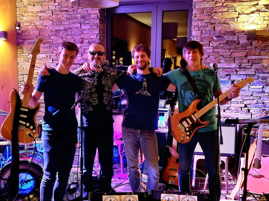 Bandfoto der tschechischen Blues-Rock-Band Maršál Bazén aus Jablonec nad Nisou