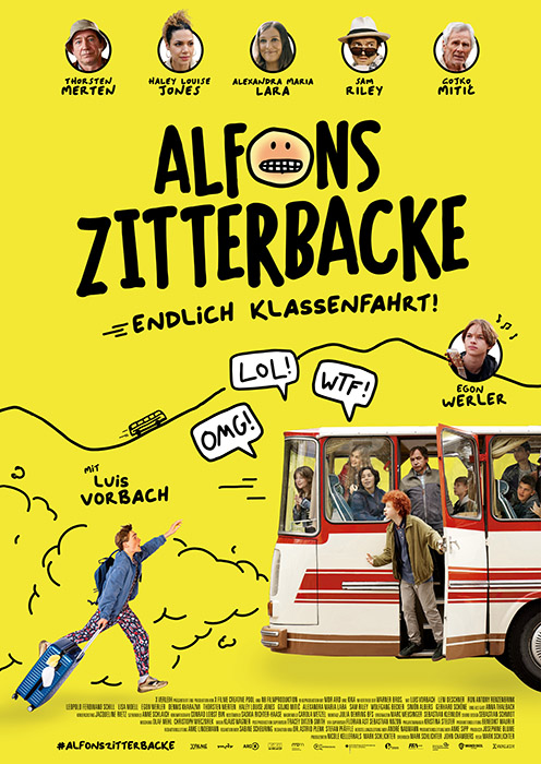 Kinoplakat Alfons Zitterbacke - Endlich Klassenfahrt